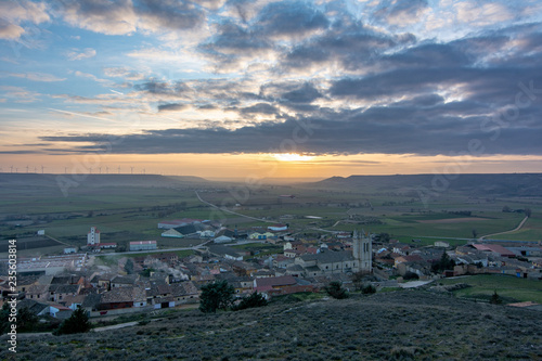 View of the village of  Castrojeriz from the castle, Burgos © DoloresGiraldez