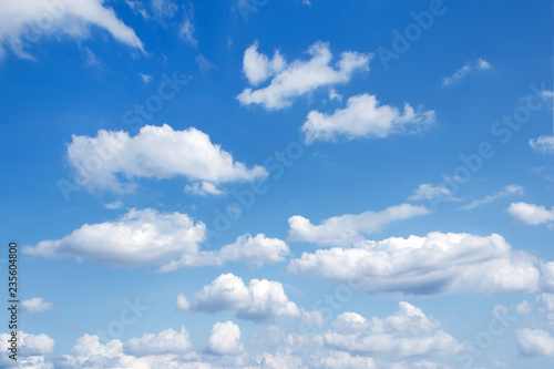 blue sky with cloud