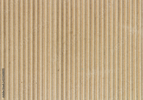 Brown paper box or Corrugated cardboard sheet texture