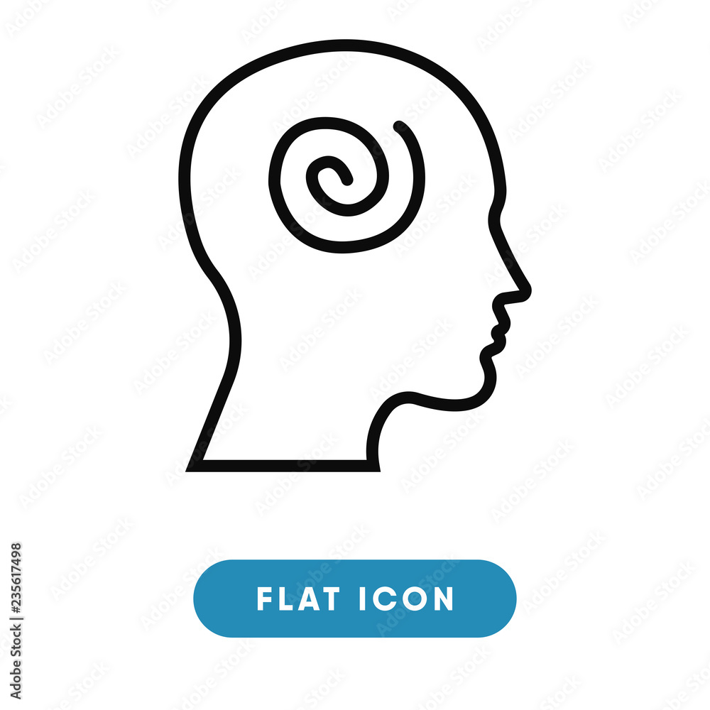 Obsession vector icon Obsession vector icon