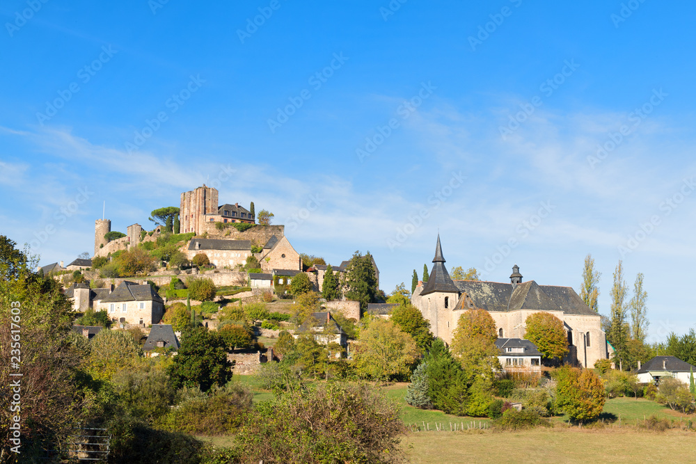 Village Turenne in French Correze
