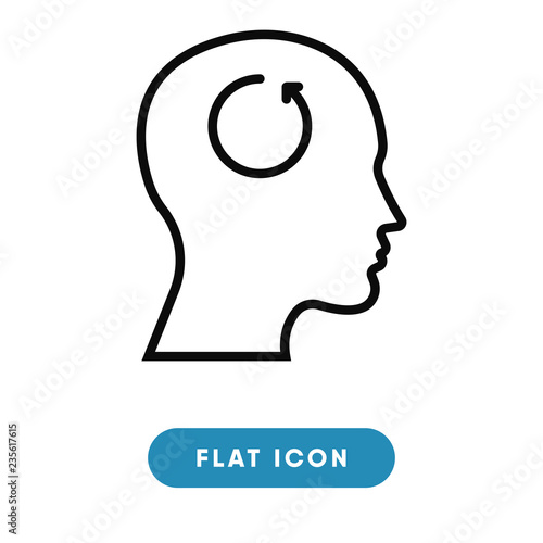 Intovert vector icon
