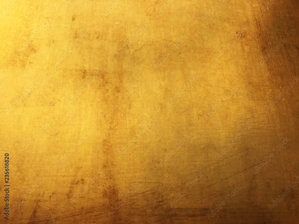 Obraz premium Gold background and shadow