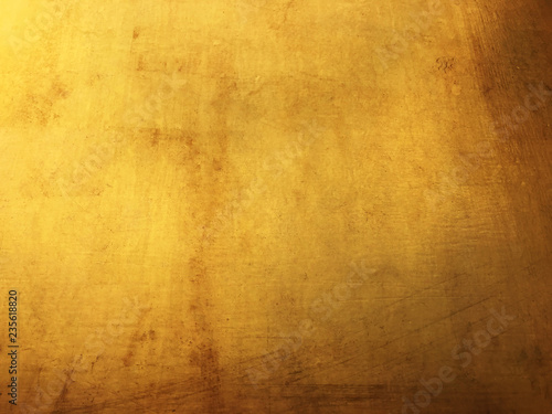 Gold background and shadow