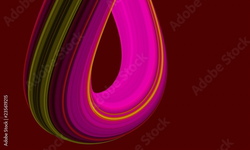 Twisted abstract striped sh...