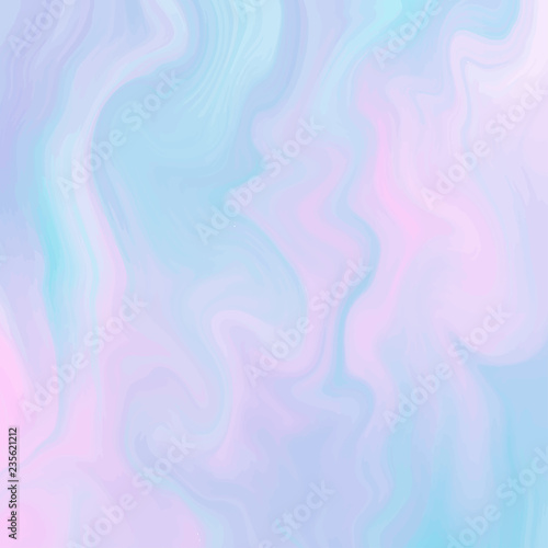 Magic Fairy and Unicorn background with light pastel rainbow mesh. Multicolor backdrop in girly pink, violet and blue colors. Fantasy holographic pattern with blurs and sparkles