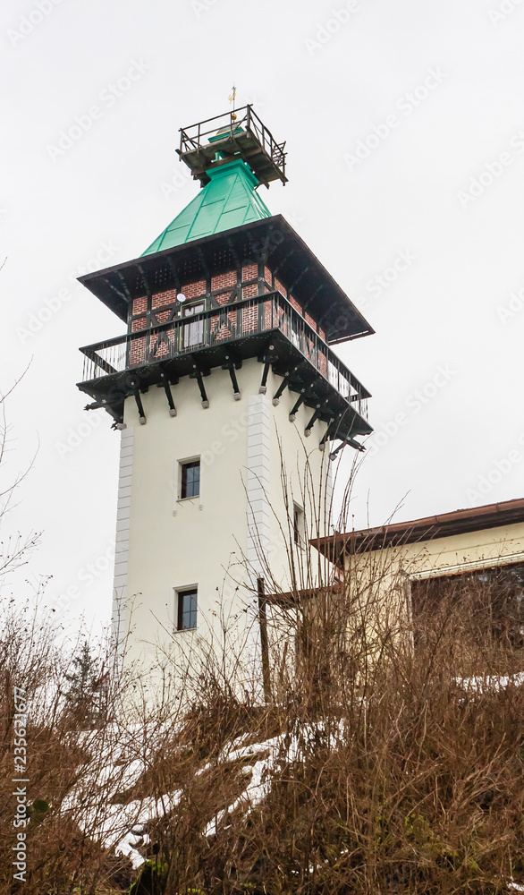 Kamzik Lookout Tower. Marianske Lazne (Marienbad) - Czech Republic Kamzik Lookout Tower. Marianske Lazne (Marienbad) - Czech Republic