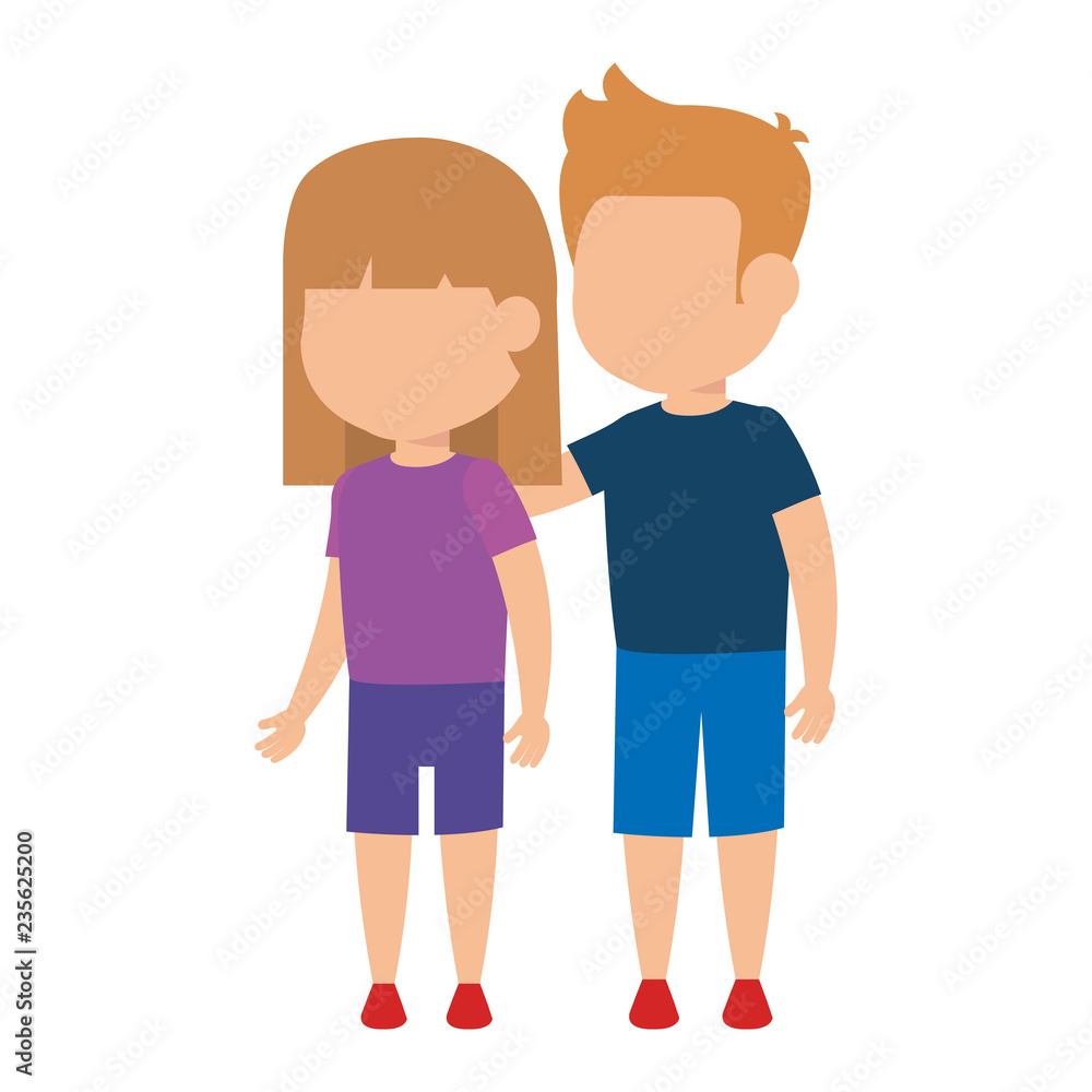 cute little kids couple cute little kids couple