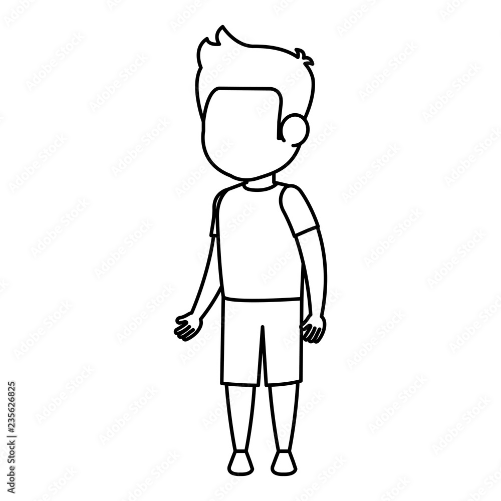 cute little boy character cute little boy character