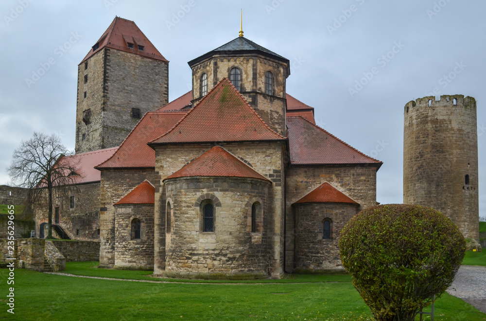 church within the walls of the citadel querfurt