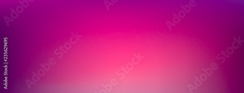 Tableau sur toile Gradient pink magenta abstract banner background