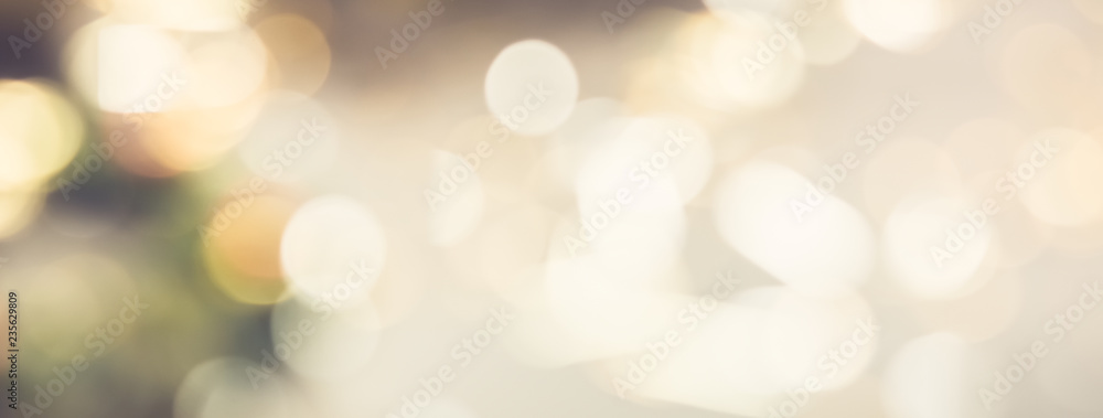Bright golden bokeh abstract banner background Bright golden bokeh abstract banner background