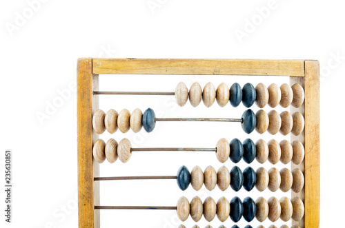 Wooden abacus