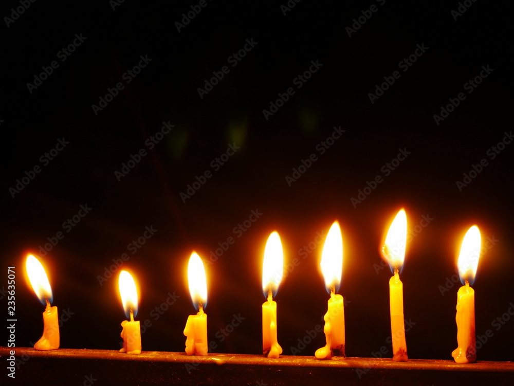 candles in church candles in church