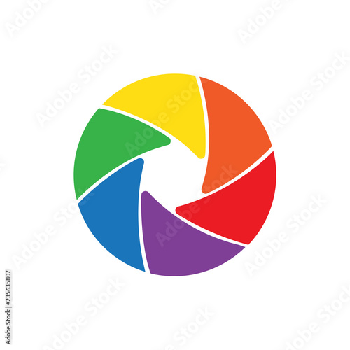 Free Download Isolated symbol of camera lens - GFXLoad