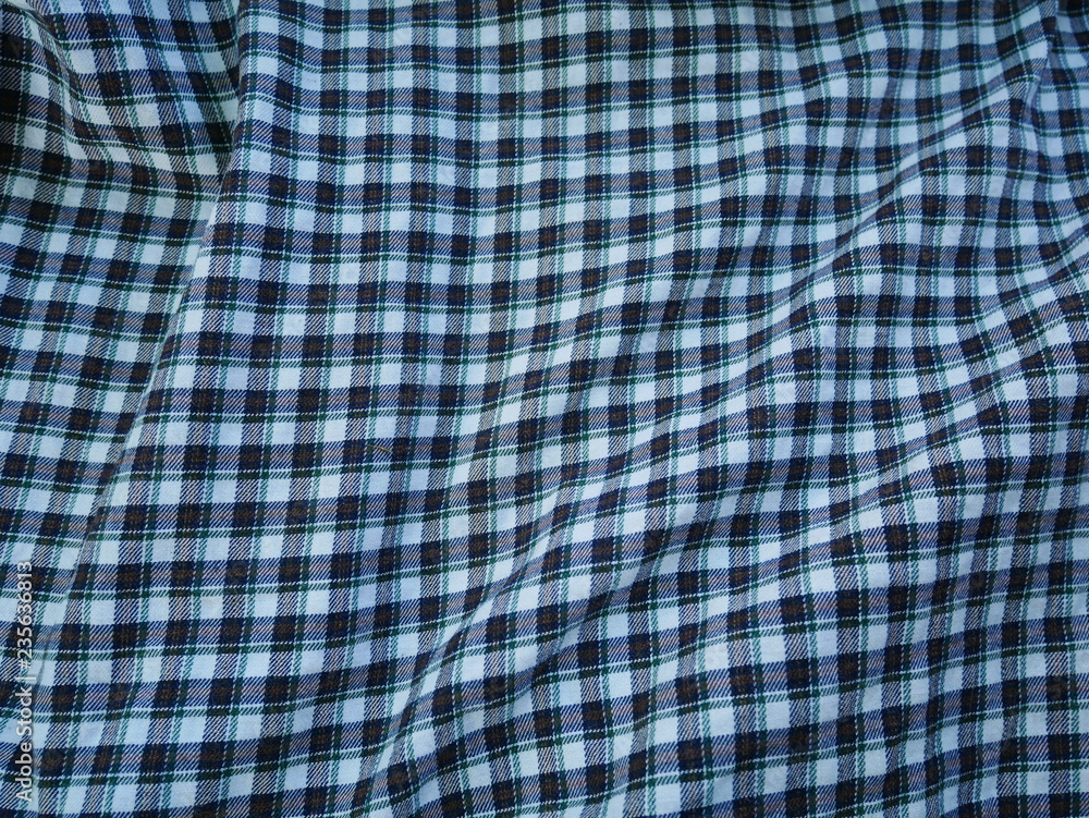 Square pattern fabric background. Scott chintz fabric for design.Plaid cotton texture. Square pattern fabric background. Scott chintz fabric for design.Plaid cotton texture.
