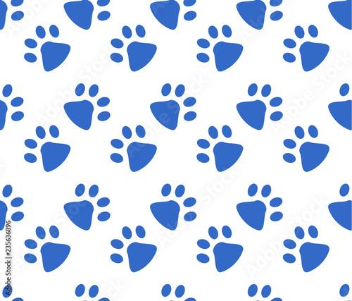 paw dog and cat vector illustration design wallpaper background 