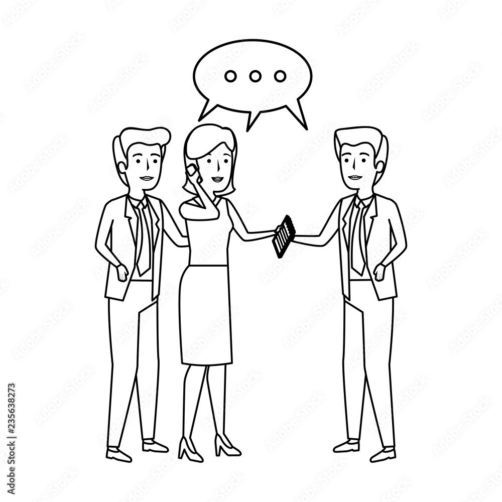 elegant business people avatars characters elegant business people avatars characters