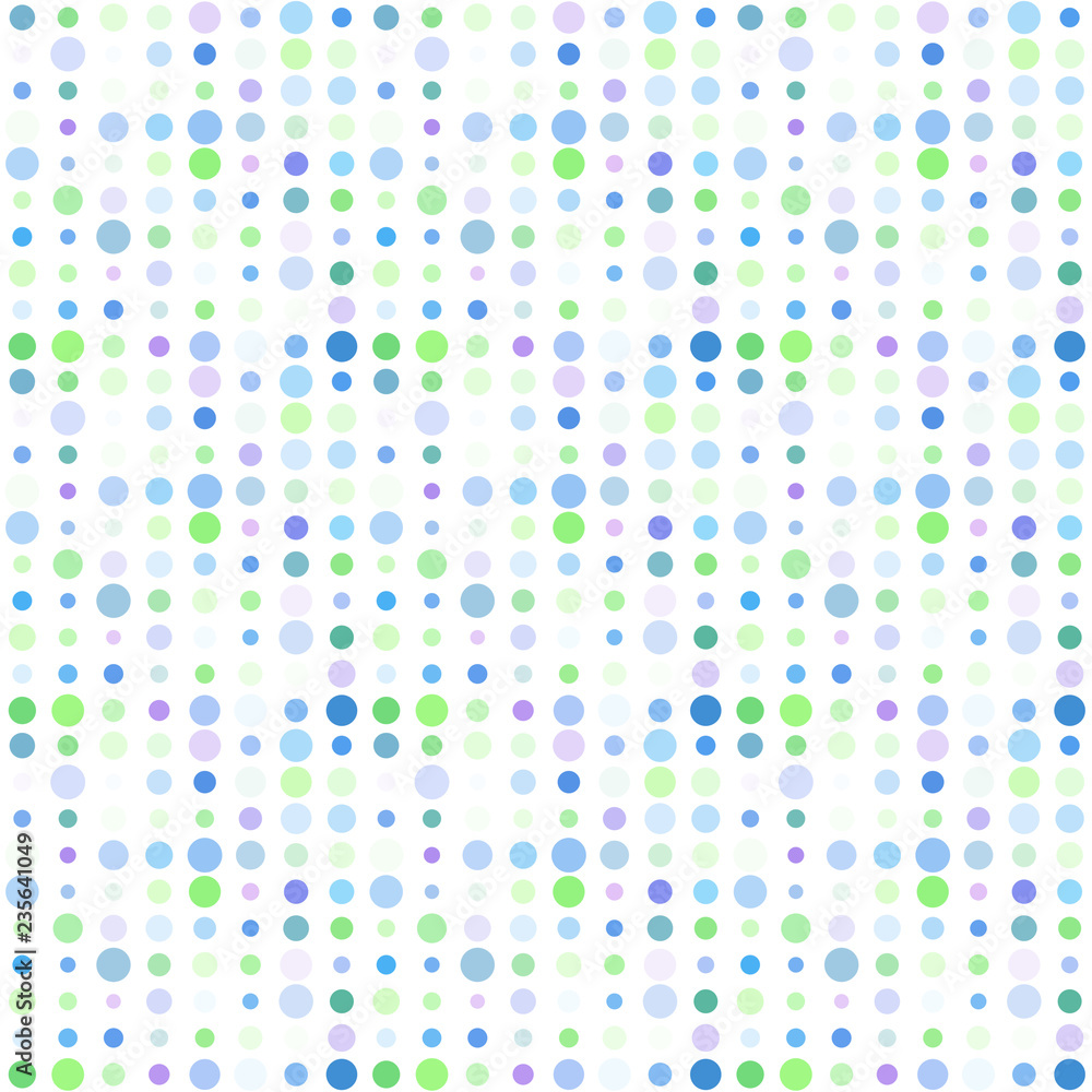 Seamless abstract pattern background with a variety of colored circles. Seamless abstract pattern background with a variety of colored circles.