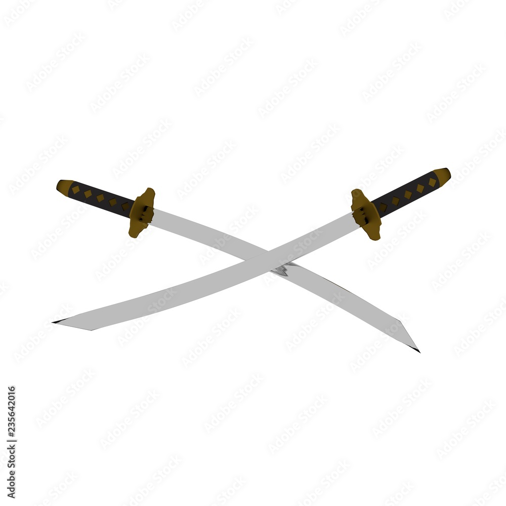 Set of Katanas, Double Katanas, Cross Katanas Set of Katanas, Double Katanas, Cross Katanas