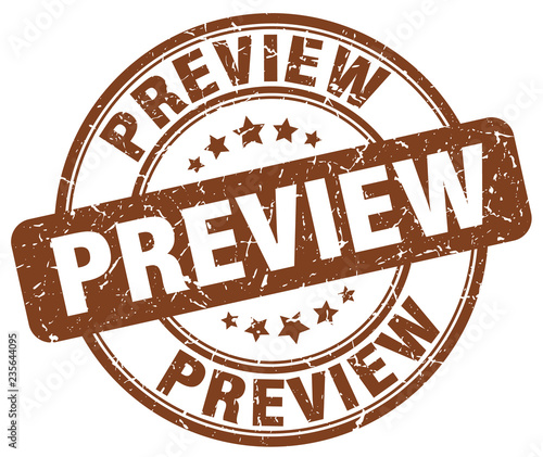 preview brown grunge round vintage rubber stamp