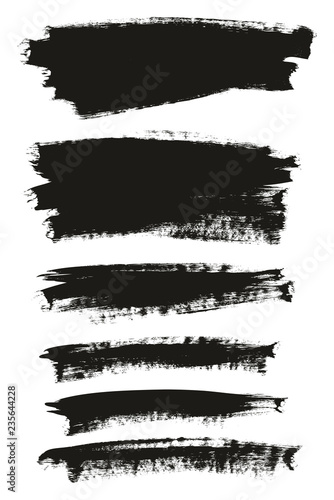Calligraphy Paint Brush Background Mix High Detail Abstract Vector Background Set 121