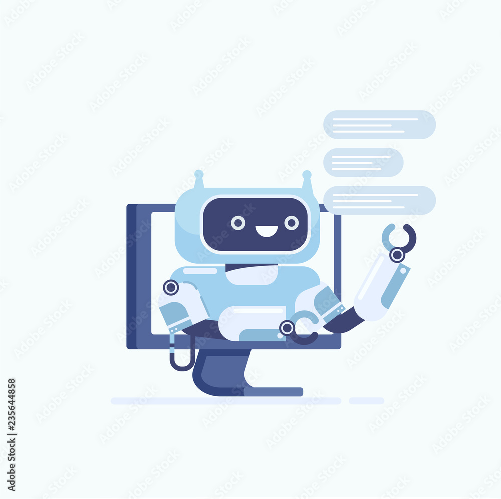 Vector chat bot,virtual assistance of website, mobile app. Vector chat bot,virtual assistance of website, mobile app.