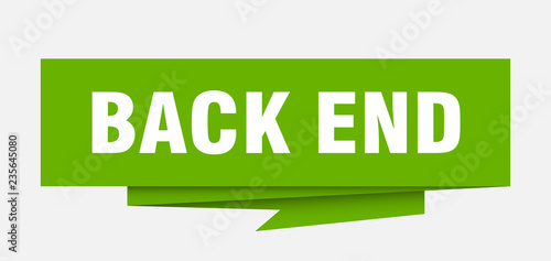 back end