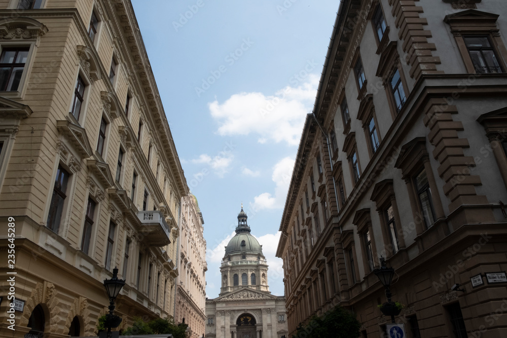 the St. Stephen's Basilica,  in Budapest, Hungary