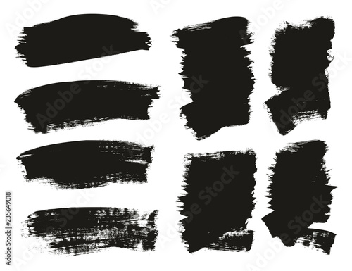 Calligraphy Paint Brush Background Mix High Detail Abstract Vector Background Set 26