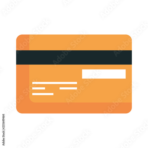 credit card isolated icon