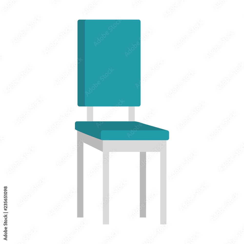 wooden chair isolated icon wooden chair isolated icon