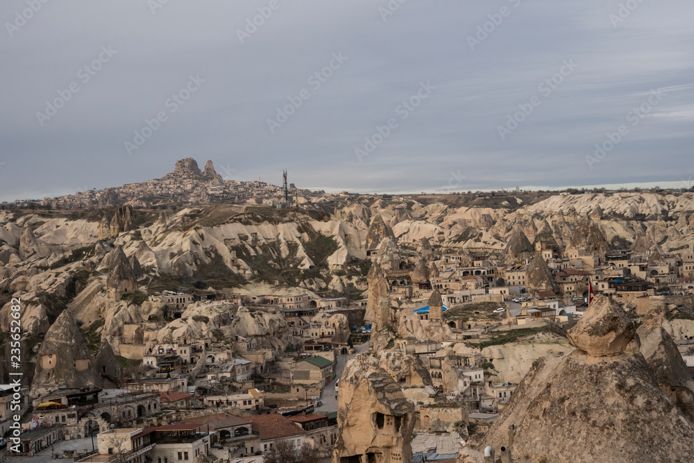 view from Cappadocia Turkey 