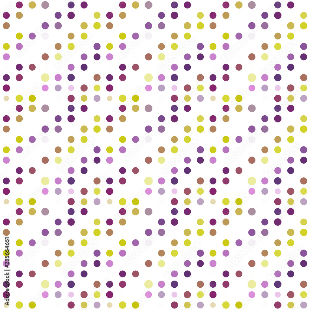 Seamless abstract pattern background with a variety of colored circles. Seamless abstract pattern background with a variety of colored circles.