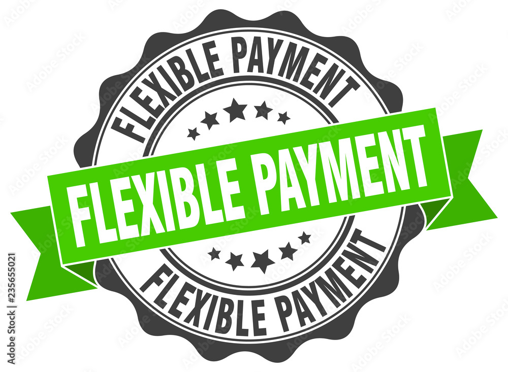 flexible payment stamp. sign. seal flexible payment stamp. sign. seal