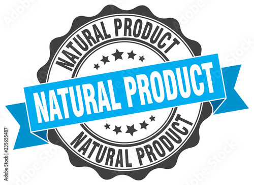 natural product stamp. sign. seal