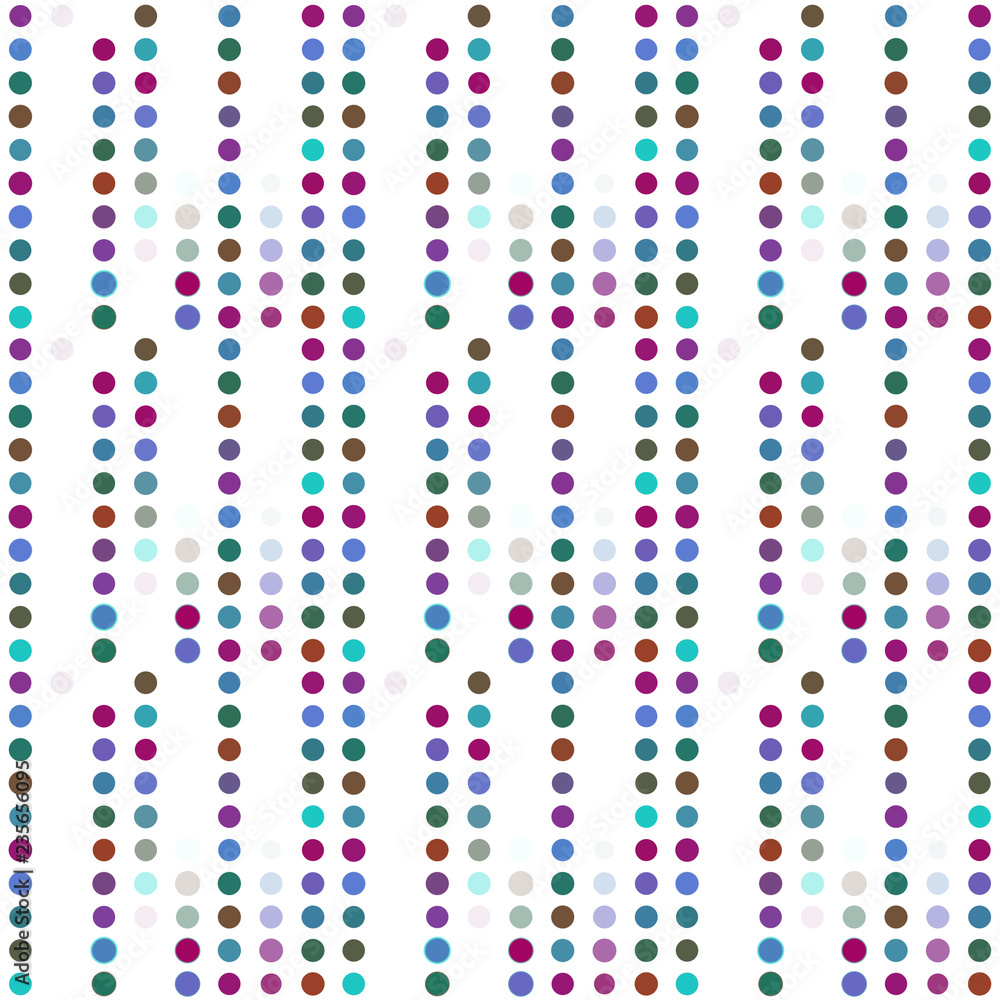 Seamless abstract pattern background with a variety of colored circles. Seamless abstract pattern background with a variety of colored circles.