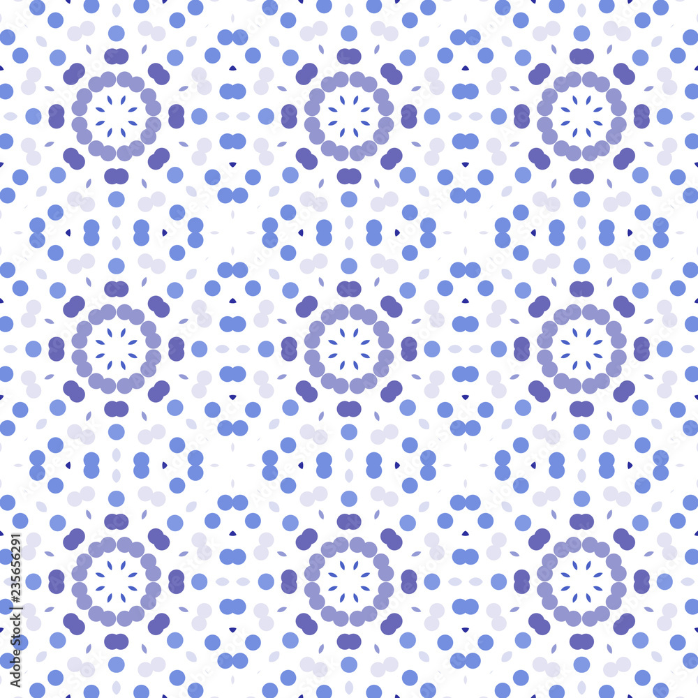 Seamless abstract pattern background with a variety of colored circles. Seamless abstract pattern background with a variety of colored circles.