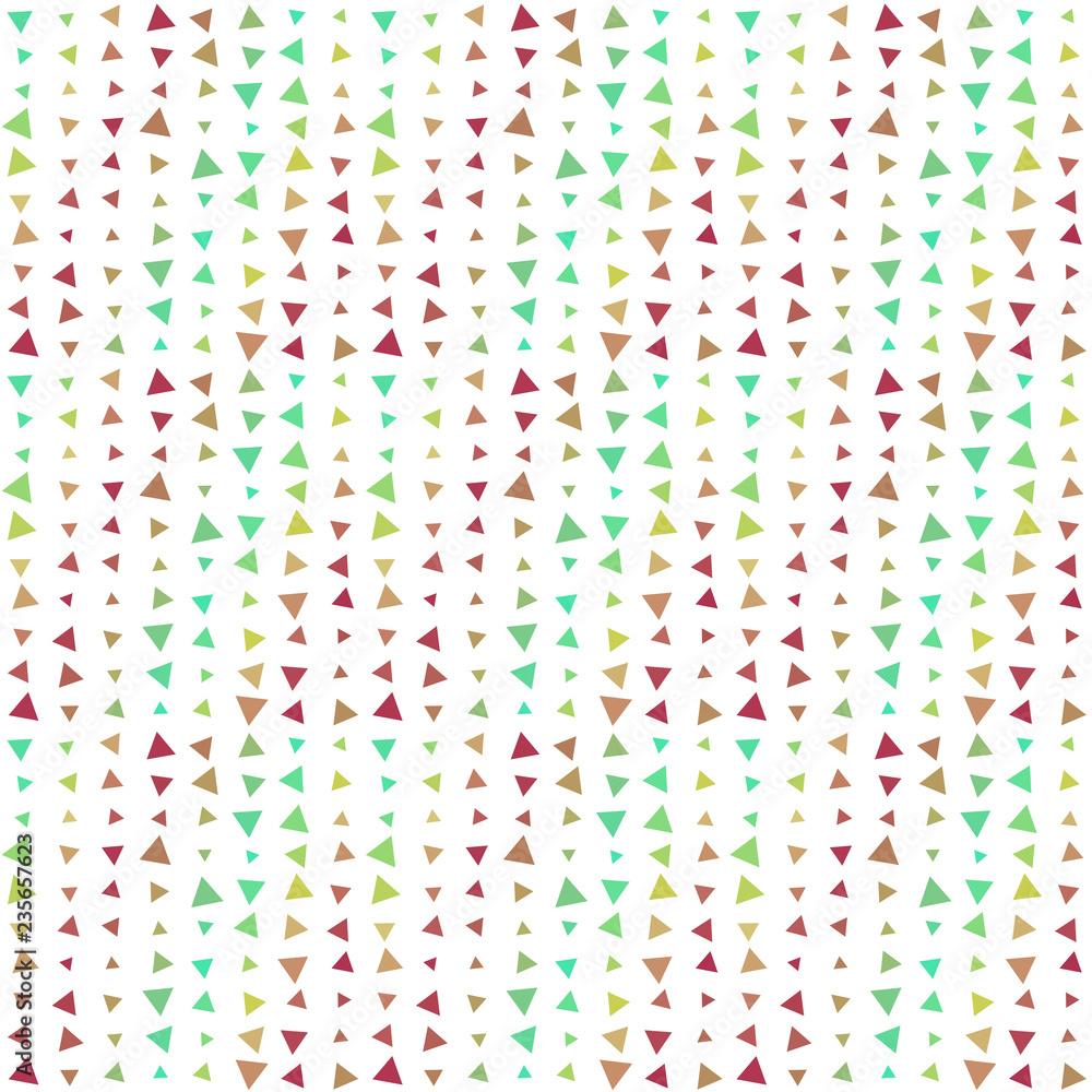 Obraz premium Abstract seamless pattern background with multi-colored varied triangles.