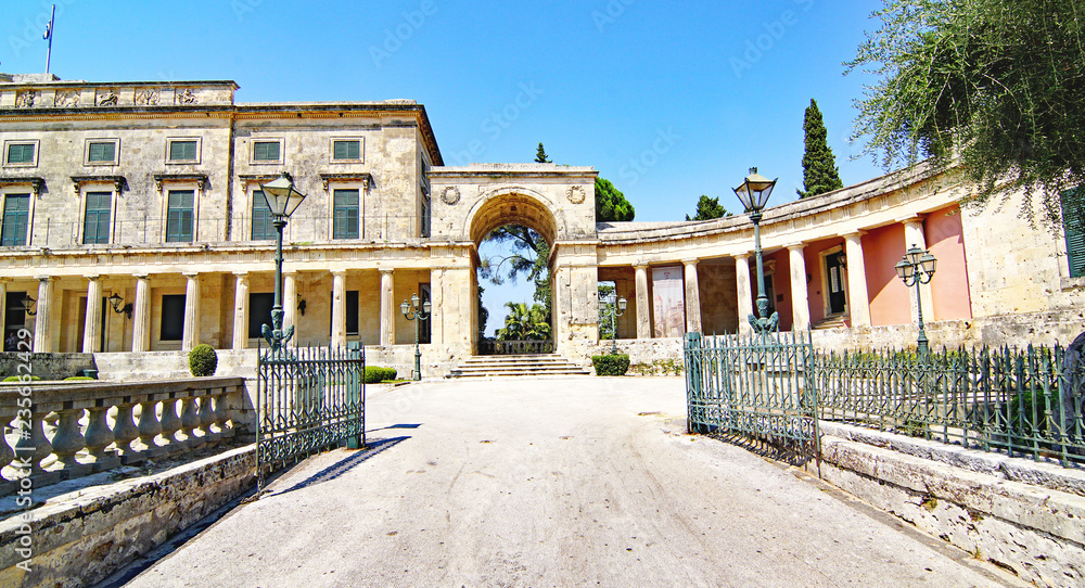 Fototapeta premium Museo de Arte Asiatico de Corfu, Grecia, Europa