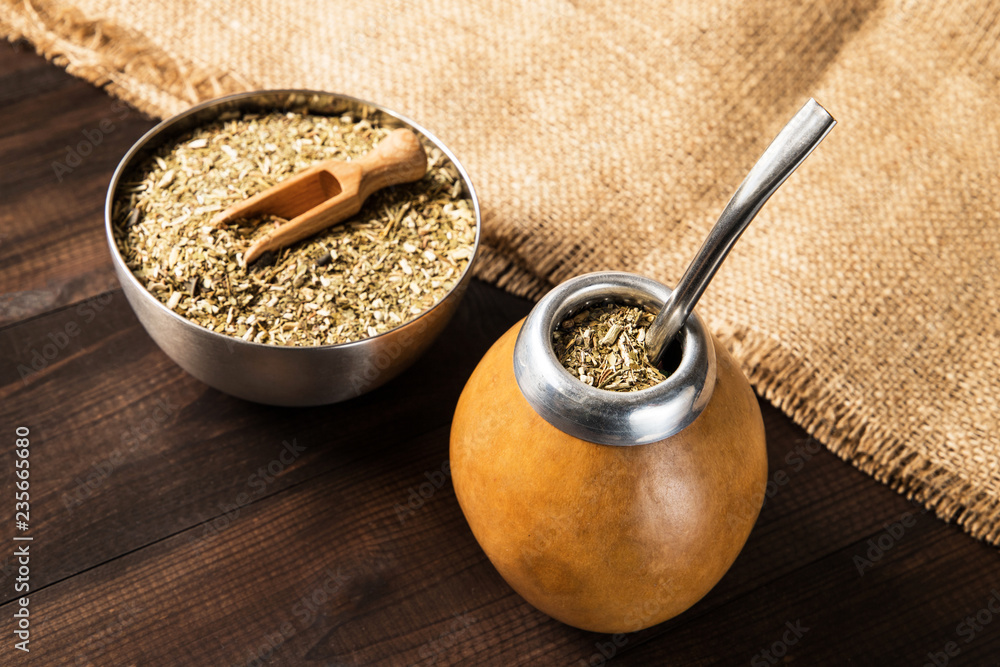 yerba mate drink