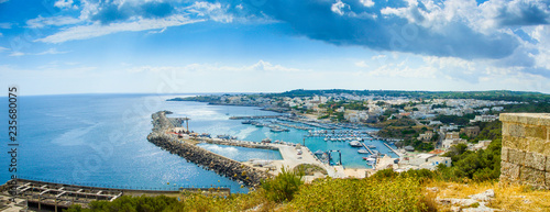 Картината върху платно Panoramic view of Santa Maria di Leuca