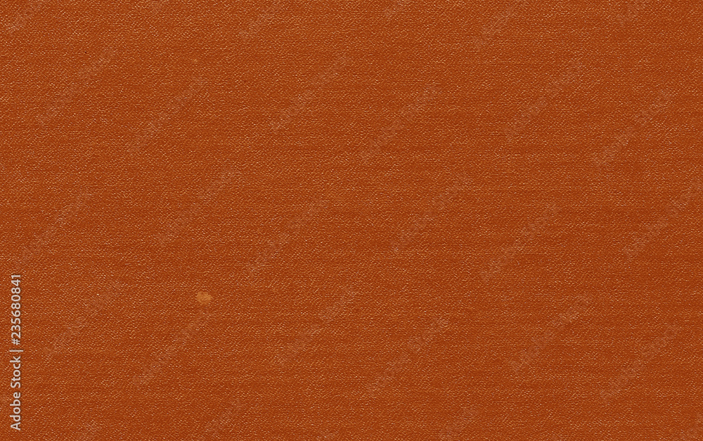 Fototapeta premium Old grungy canvas pattern with dirty spot in orange color.