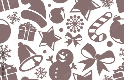 A Christmas background.