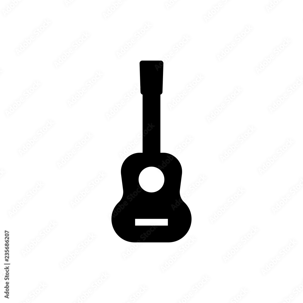 guitar icon vector guitar icon vector