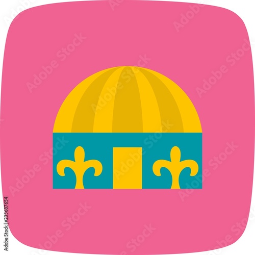 Yurt Vector Icon