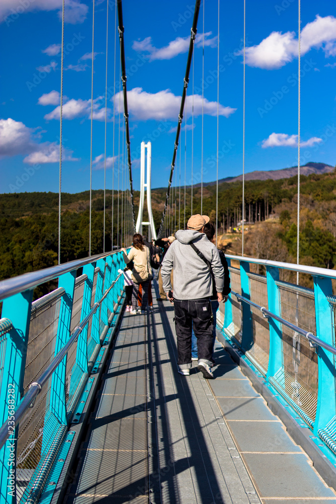 日本一長い橋富士山の三島スカイウオーク