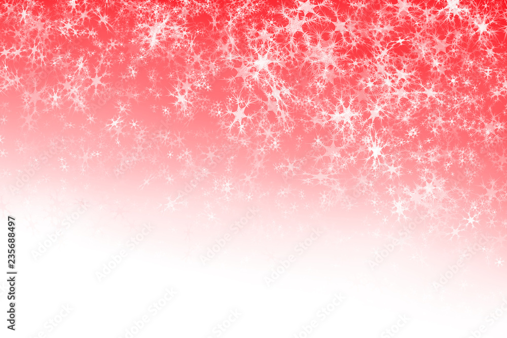 Illustration of a red and pink Christmas snowflake background, banner. Illustration of a red and pink Christmas snowflake background, banner.