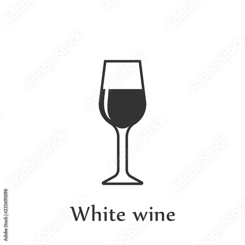 A glass of Red Wine icon. Element of drink icon for mobile concept and web apps. Detailed A glass of Red Wine icon can be used for web and mobile