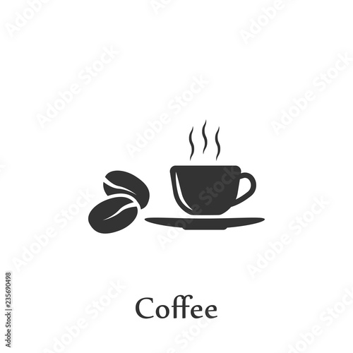 A cup of coffee icon. Element of drink icon for mobile concept and web apps. Detailed A cup of coffee icon can be used for web and mobile